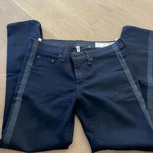 Rag and bone  tuxedo jeans black